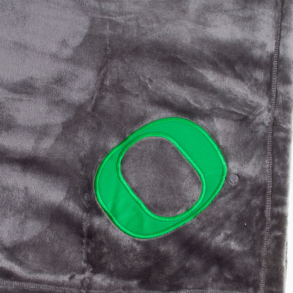 Classic Oregon O, Blankets & Pillows, Home & Auto, Know Wear, Super Soft, 295472, Gray